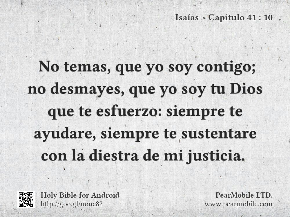 Isaías, Capítulo 41:10